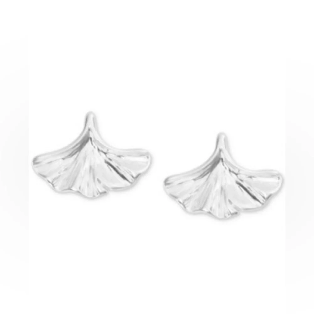 NWT Lucky Brand silver earrings 🍀